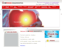 Tablet Screenshot of infocusdiagnostics.com